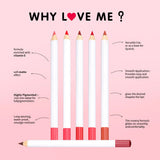 Waterproof and Non-staining Lipstick Lip Liner