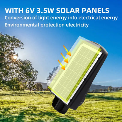 Lanterne solaire extérieure à détection de mouvement humain