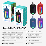 Enceinte Bluetooth sans fil 833