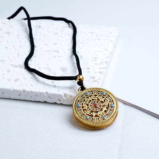 Five Blessings And Good Fortune Necklace