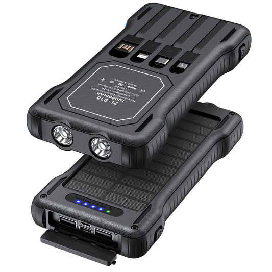 Trésor de charge solaire quatre couleurs