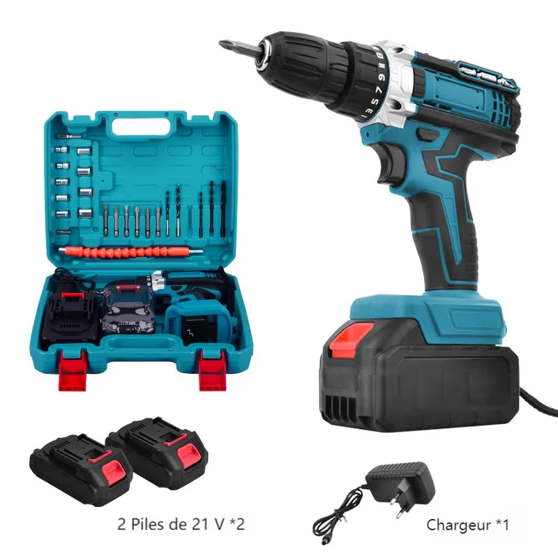 Kit de Perceuse Électrique Multifonction