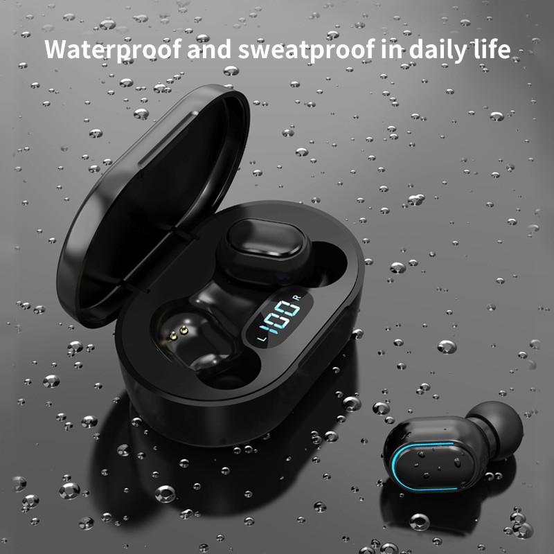 E7S Bluetooth 5.0 True Wireless Earbuds with Charging Case