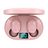 E6S Outdoor Sports Gaming Wireless Earbuds LED Display Headphone 