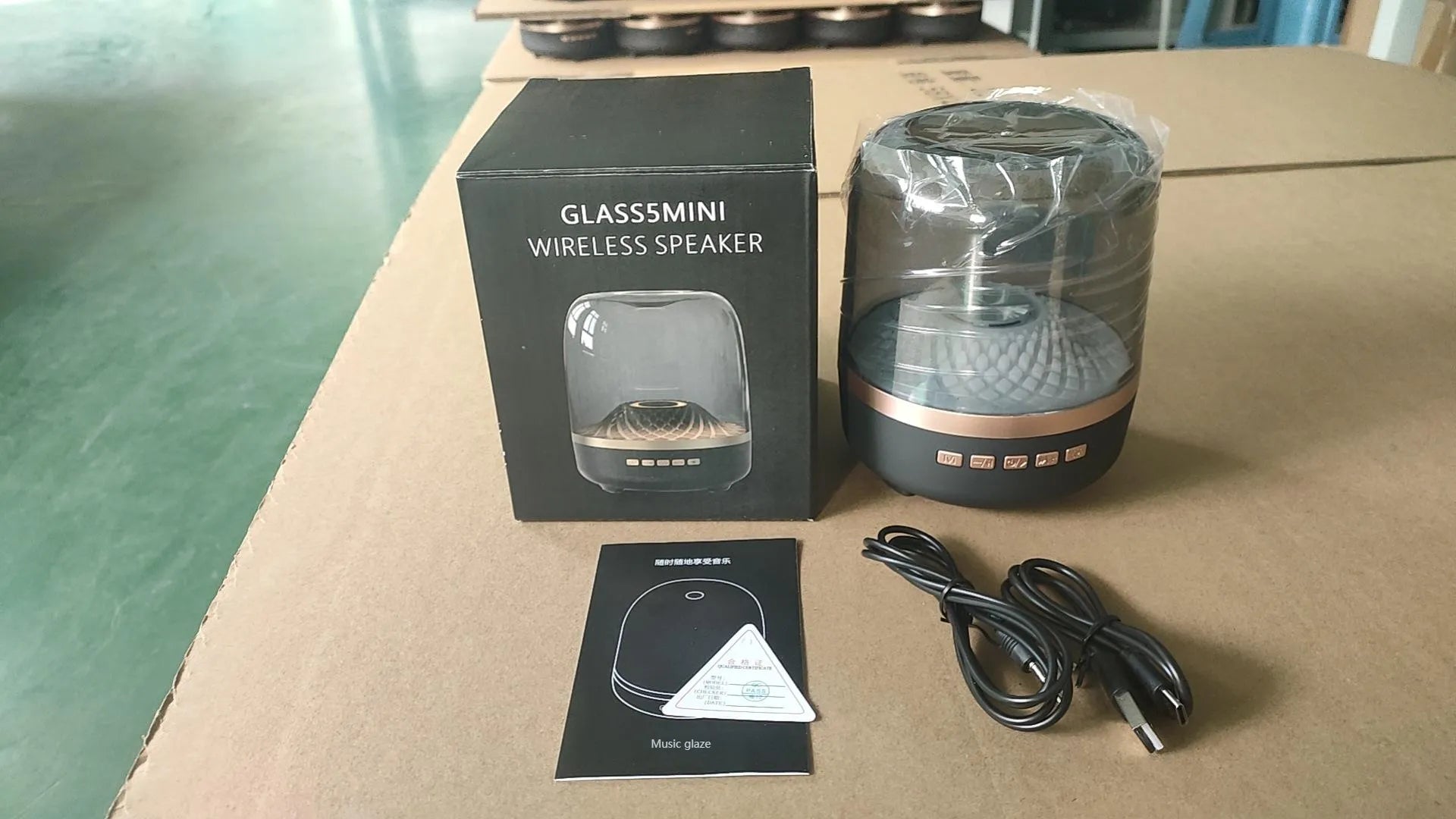 Colorful Light Subwoofer Bluetooth Speaker