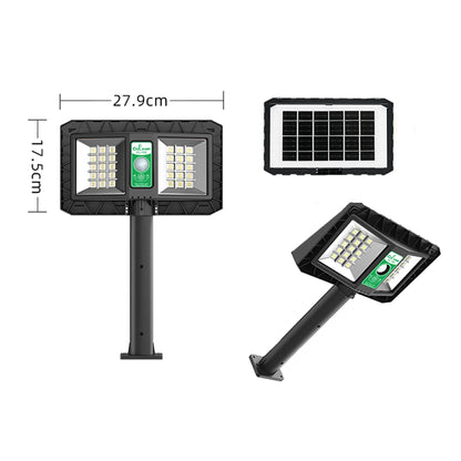 Lanterne solaire extérieure à détection de mouvement humain