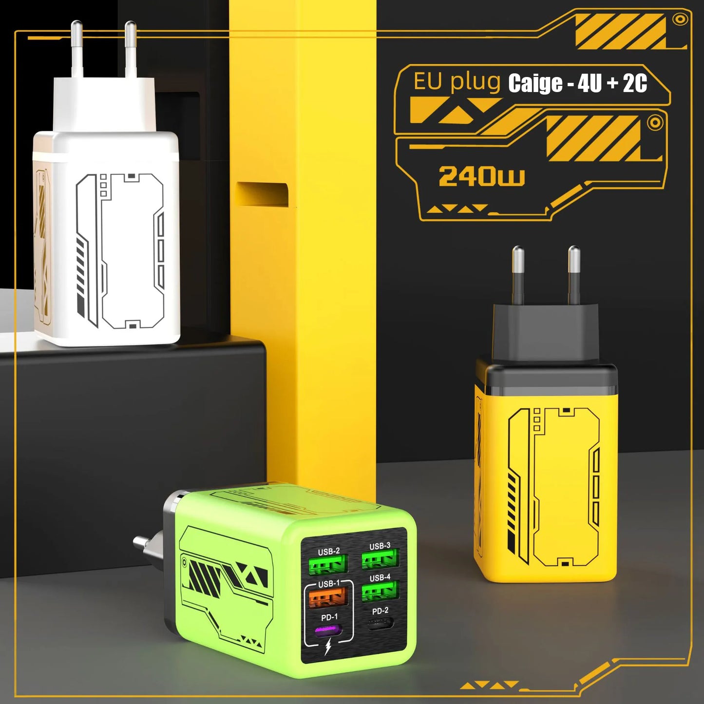 Prise de charge style méca 240W