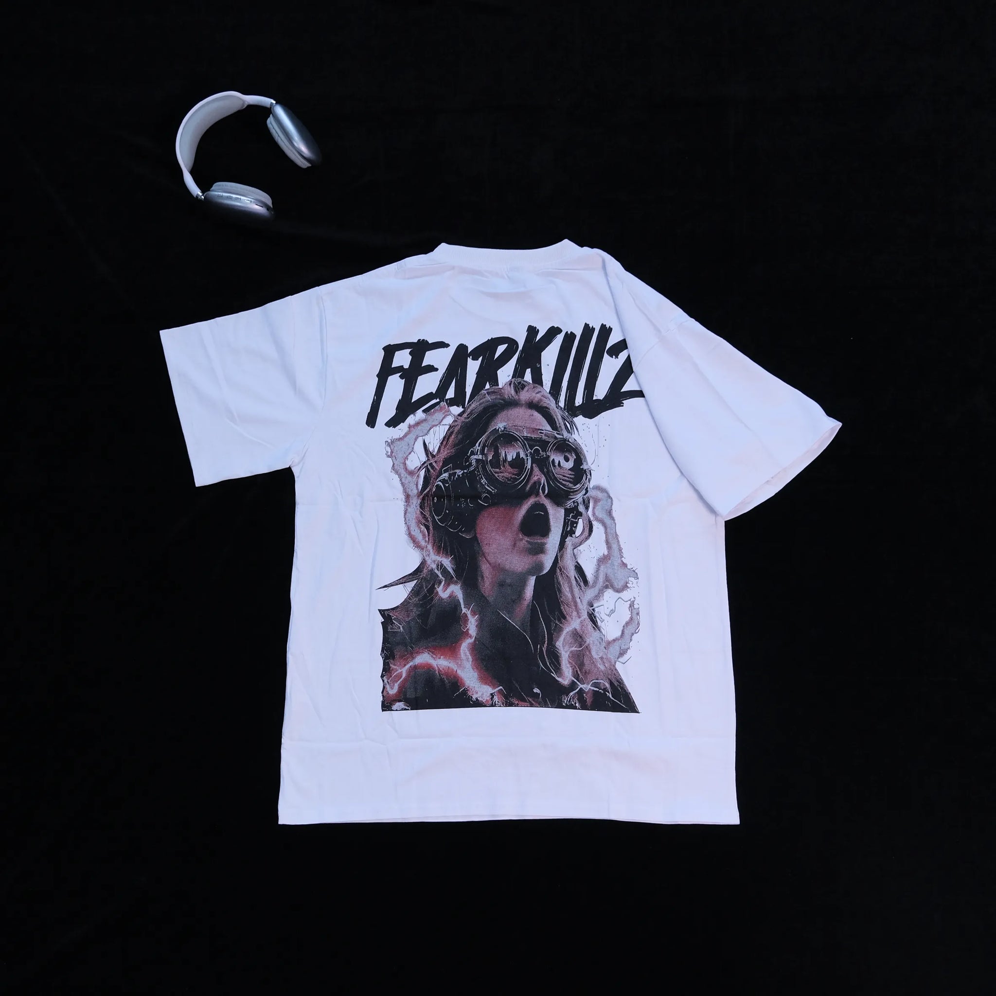 DX11 - T-shirt en coton pur à impression double face