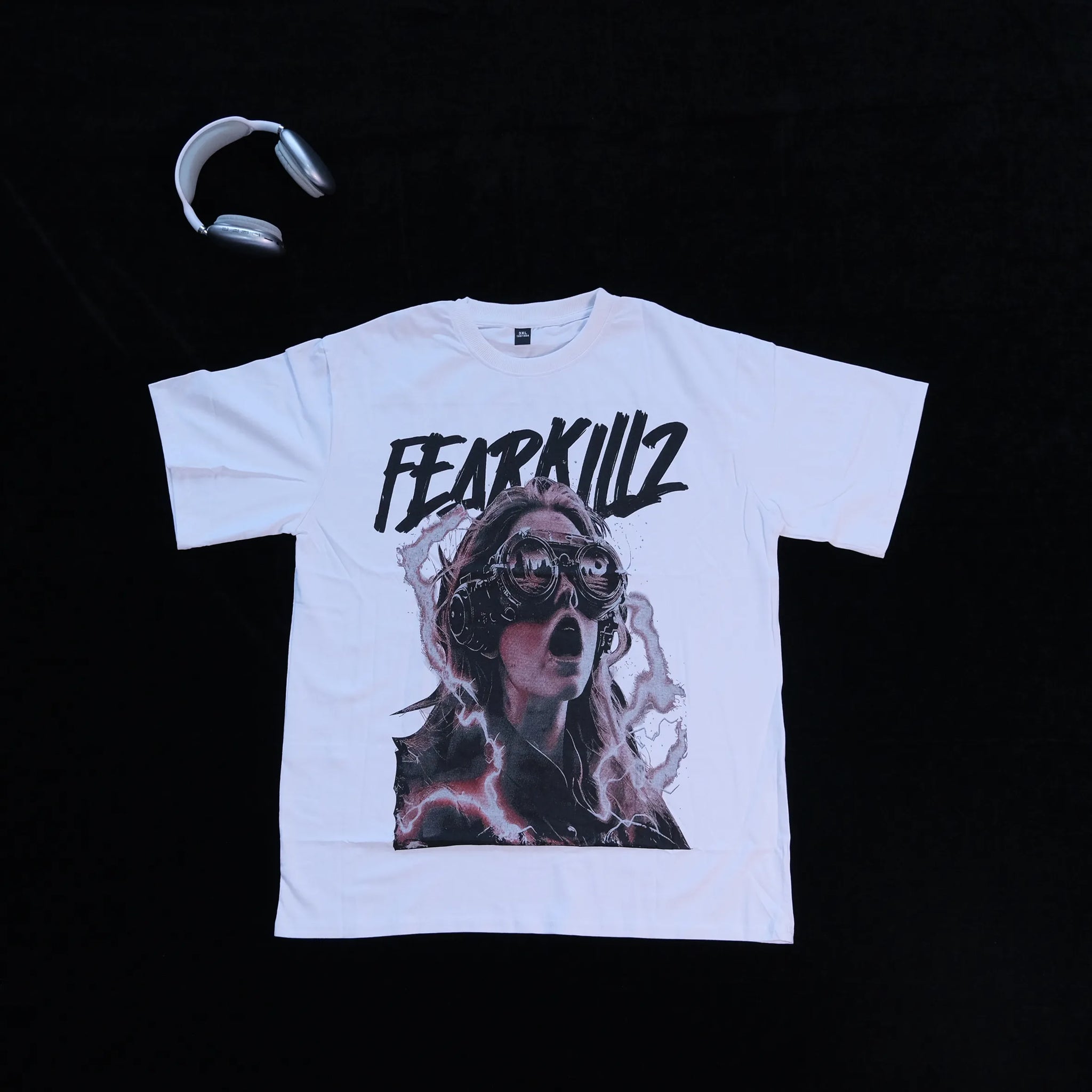 DX11 - T-shirt en coton pur à impression double face