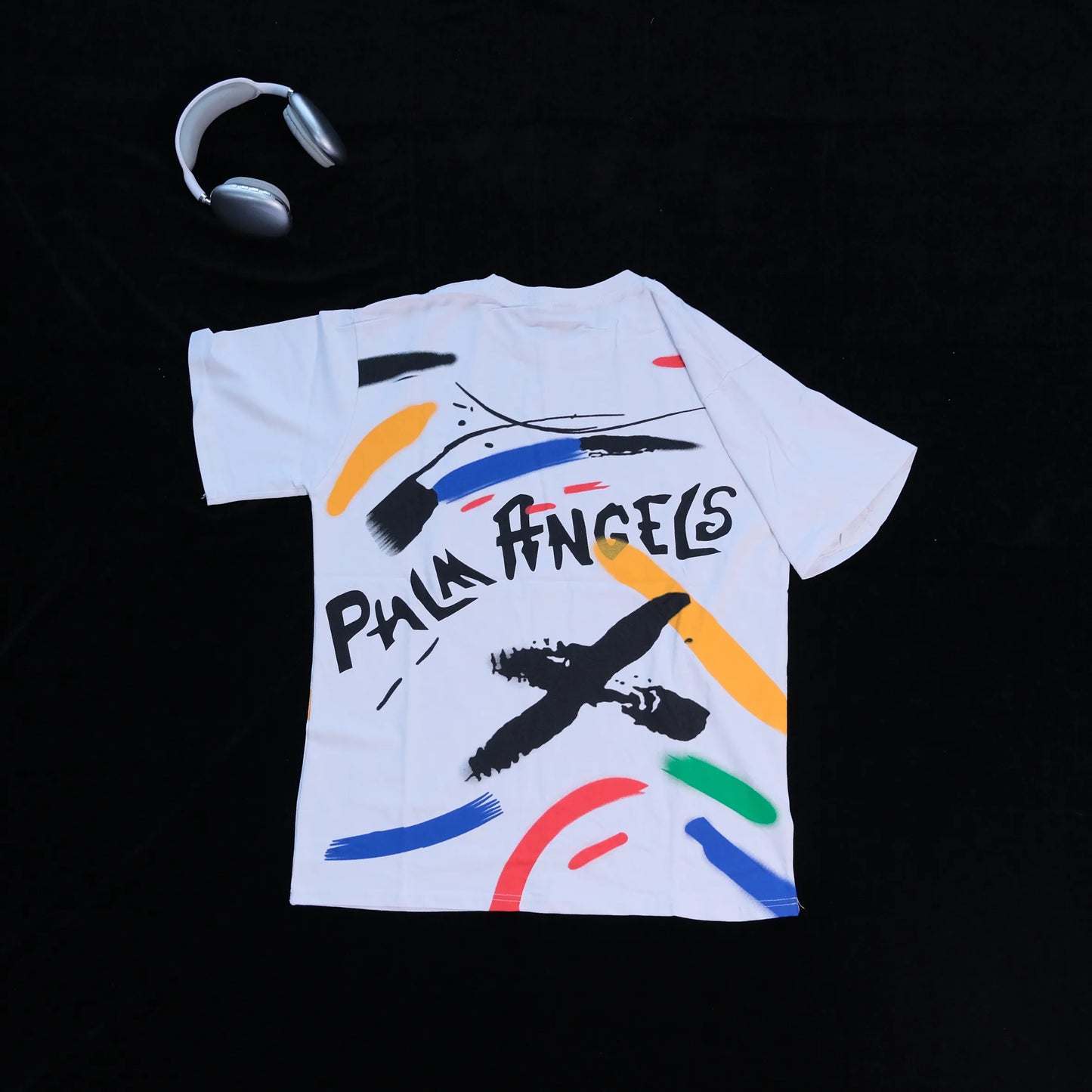 DX13 - T-shirt en coton pur à impression double face
