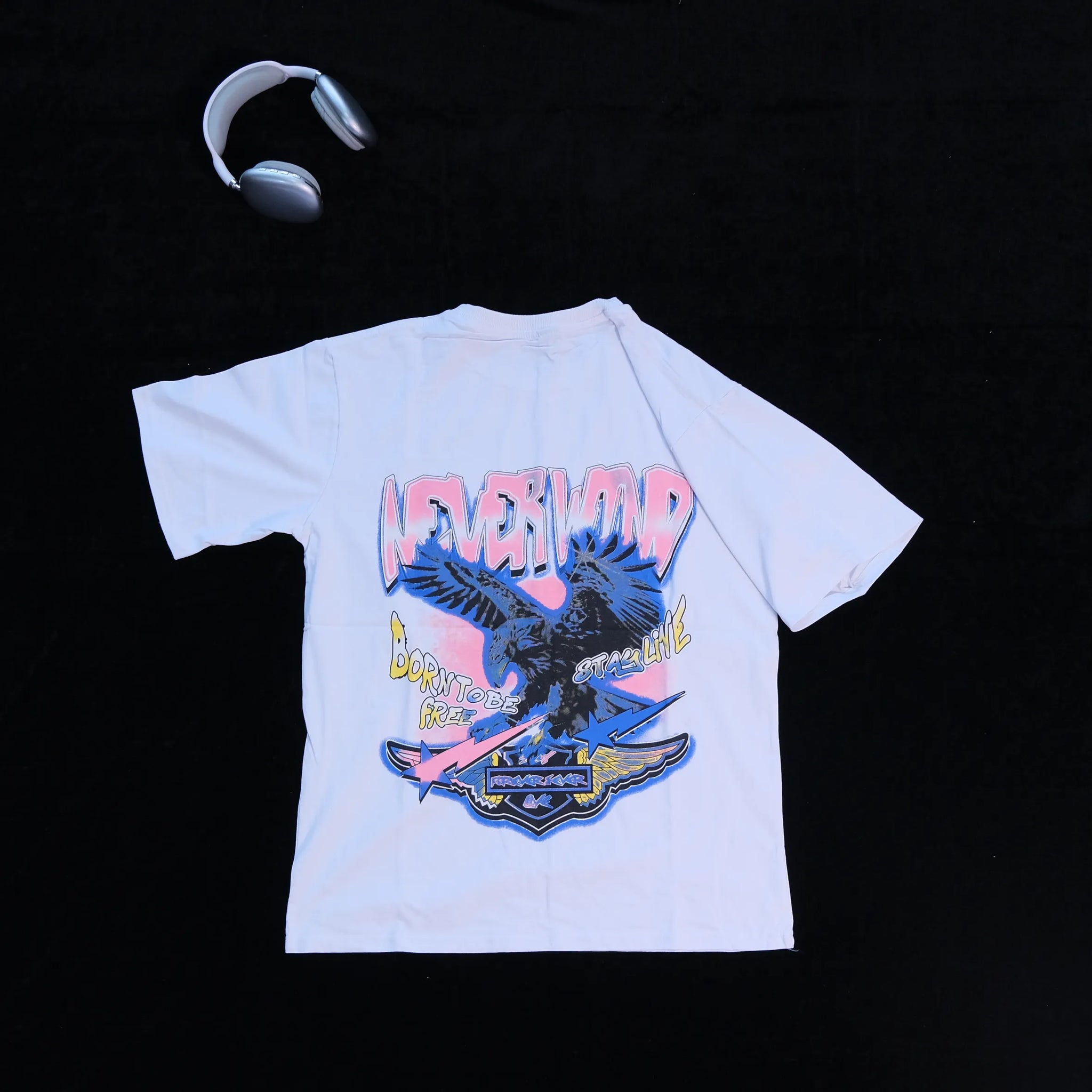 DX14 - T-shirt en coton pur à impression double face