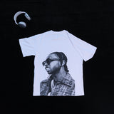 DX17 - T-shirt en coton pur à impression double face