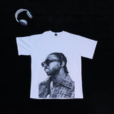 DX17 - T-shirt en coton pur à impression double face