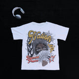 DX18 - T-shirt en coton pur à impression double face