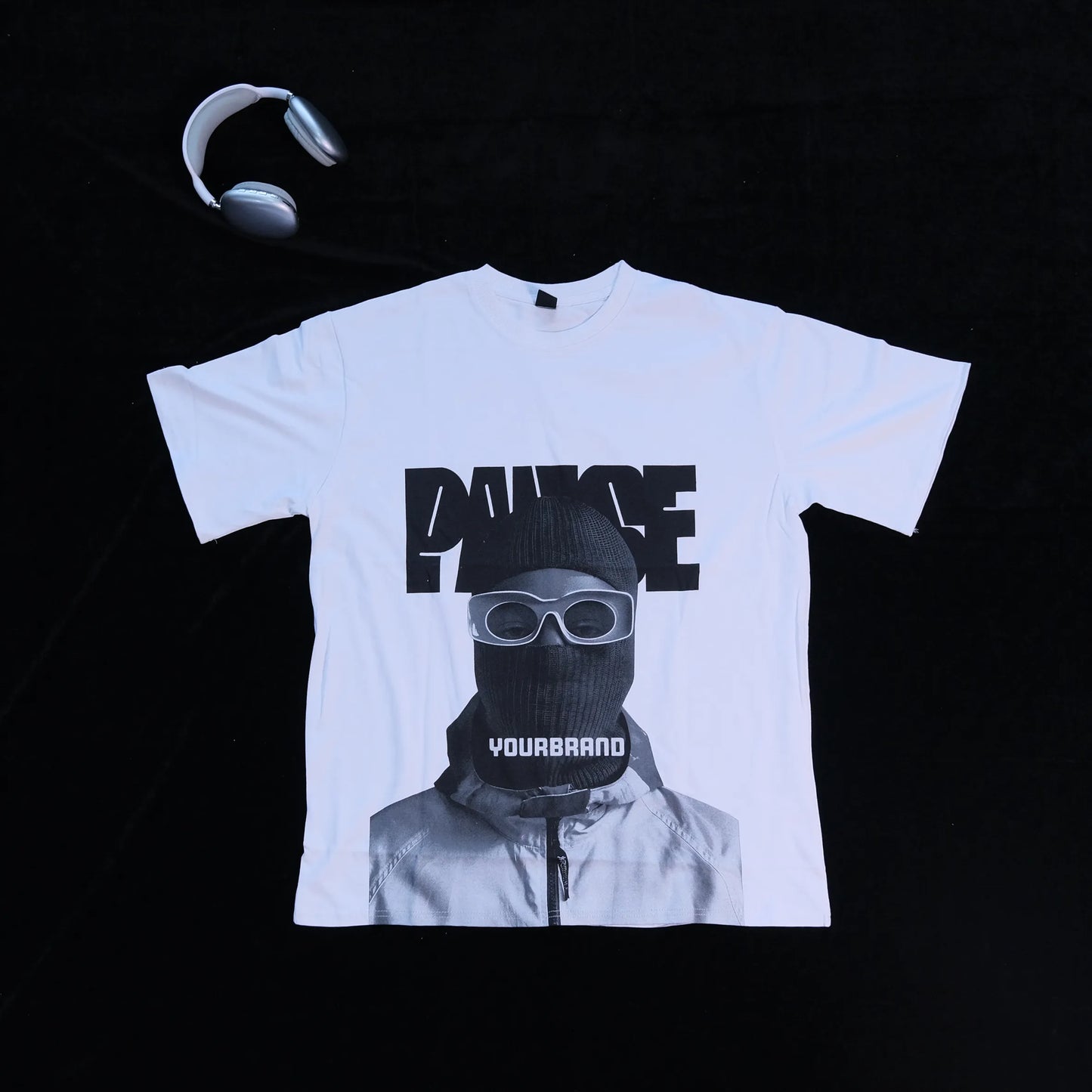 DX19 - T-shirt en coton pur à impression double face