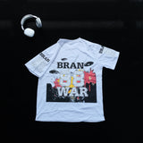 DX01 - T-shirt à impression double face, 20% teneur en coton