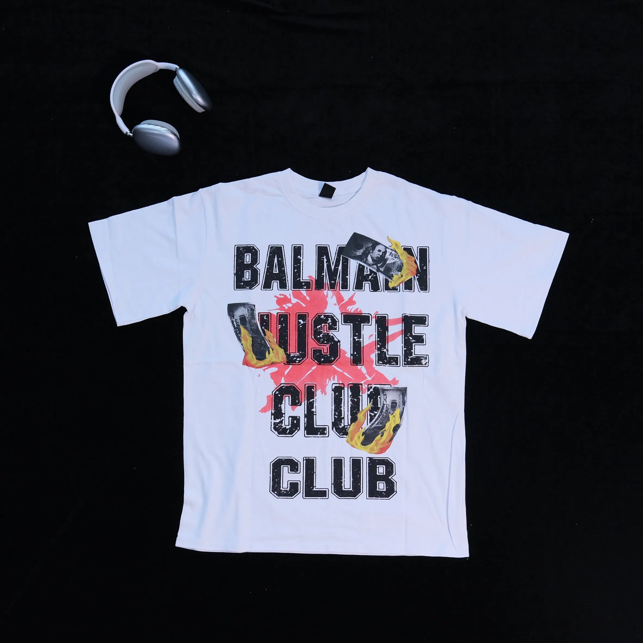 DX20 - T-shirt en coton pur à impression double face