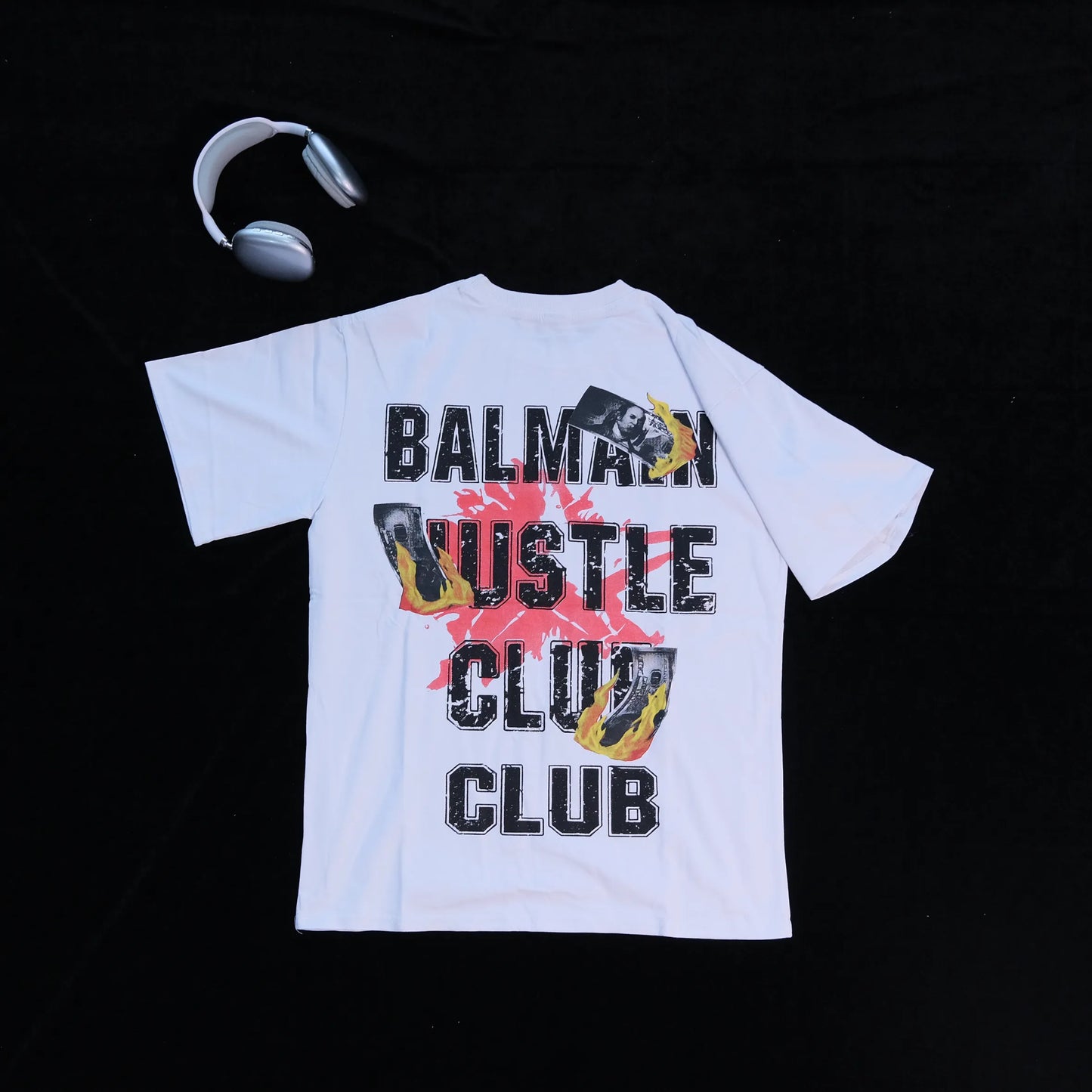 DX20 - T-shirt en coton pur à impression double face