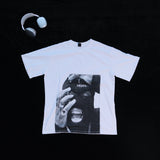 DX24 - T-shirt en coton pur à impression double face