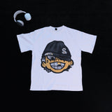 DX25 - T-shirt en coton pur à impression double face