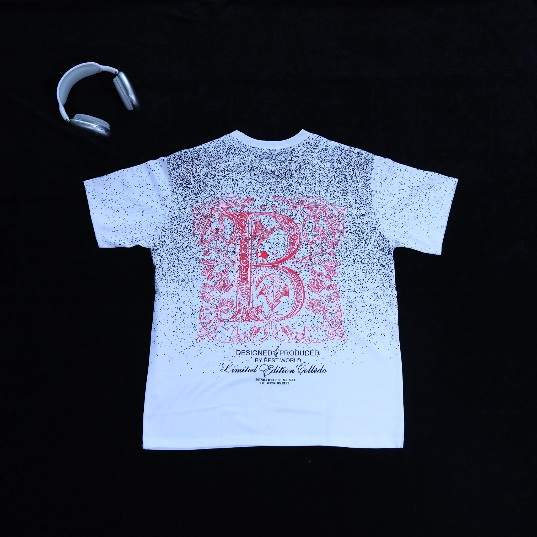 DX02 - T-shirt à impression double face, 20% teneur en coton