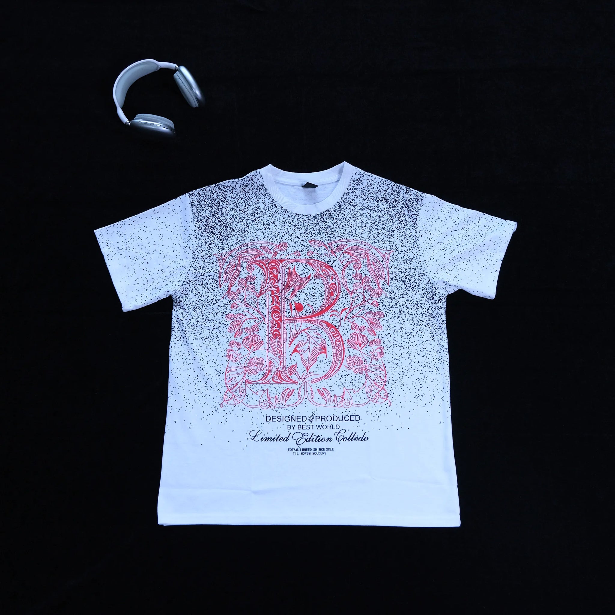 DX02 - T-shirt à impression double face, 20% teneur en coton