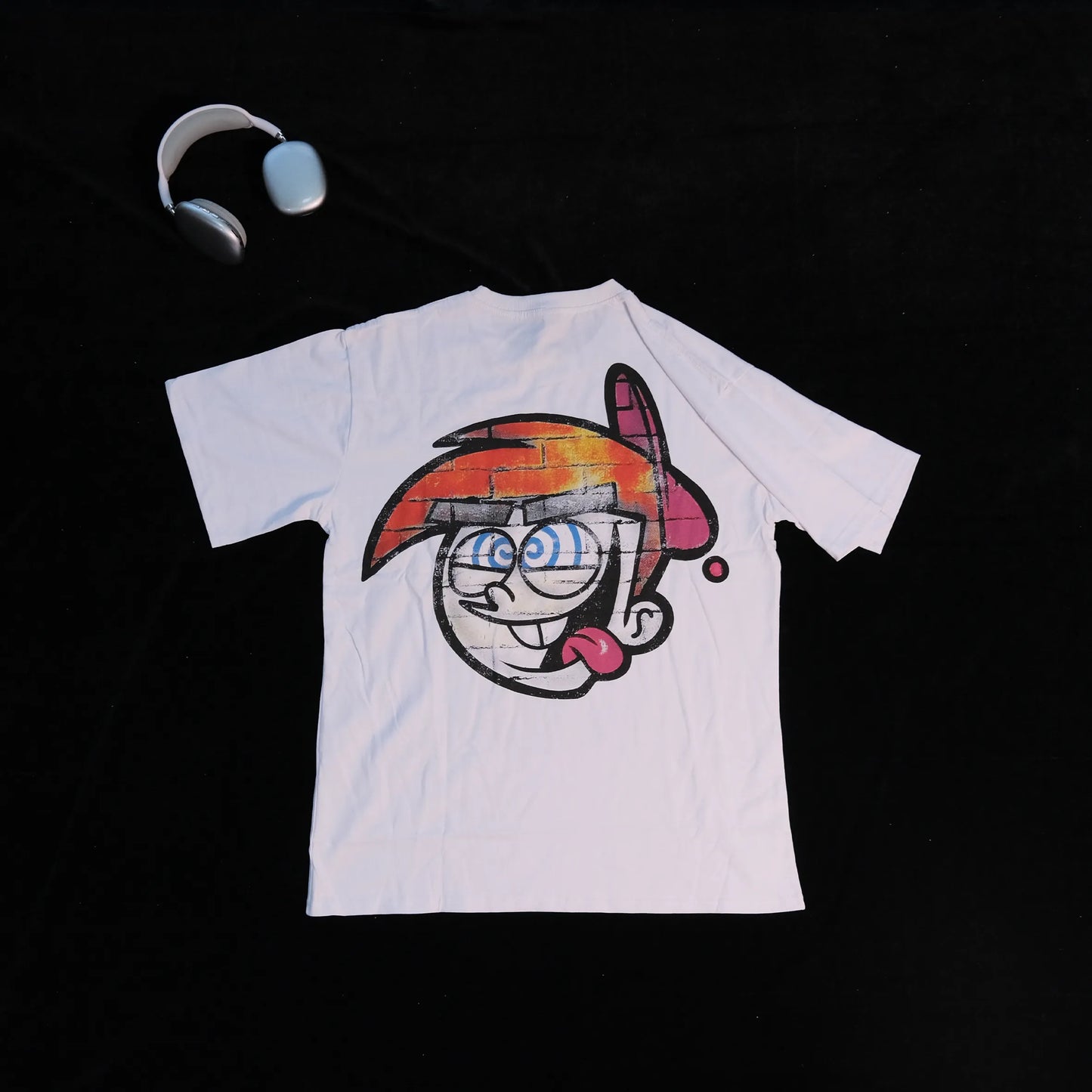 DX31 - T-shirt en coton pur à impression double face