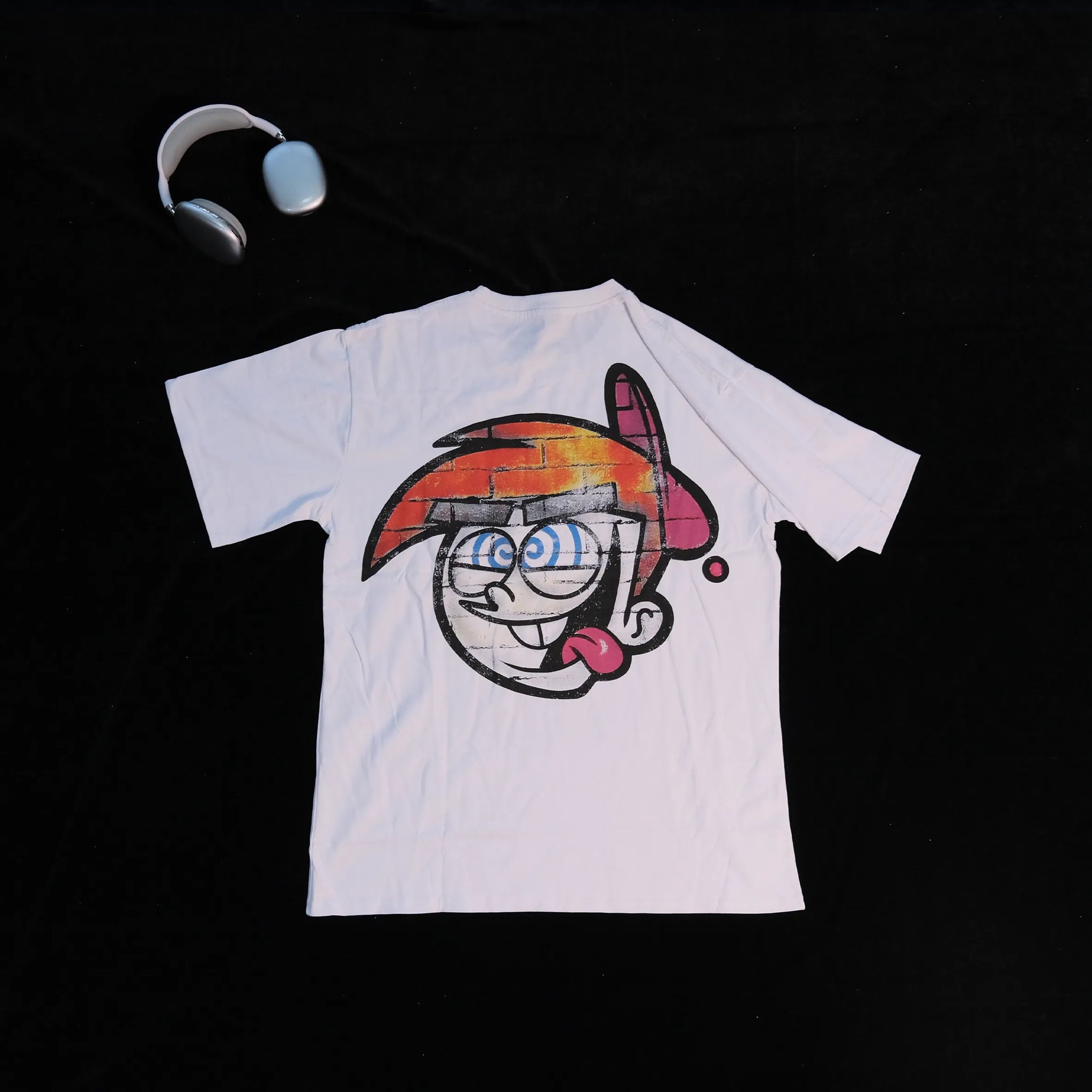 DX31 - T-shirt en coton pur à impression double face