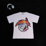 DX31 - T-shirt en coton pur à impression double face