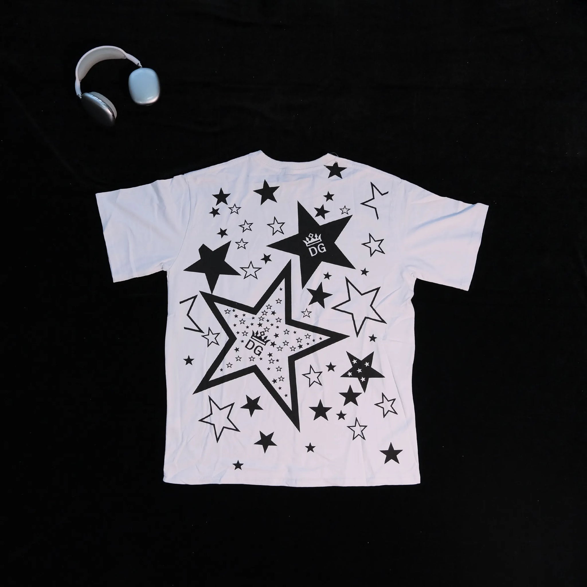DX35 - T-shirt en coton pur à impression double face