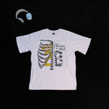 DX37 - T-shirt en coton pur à impression double face