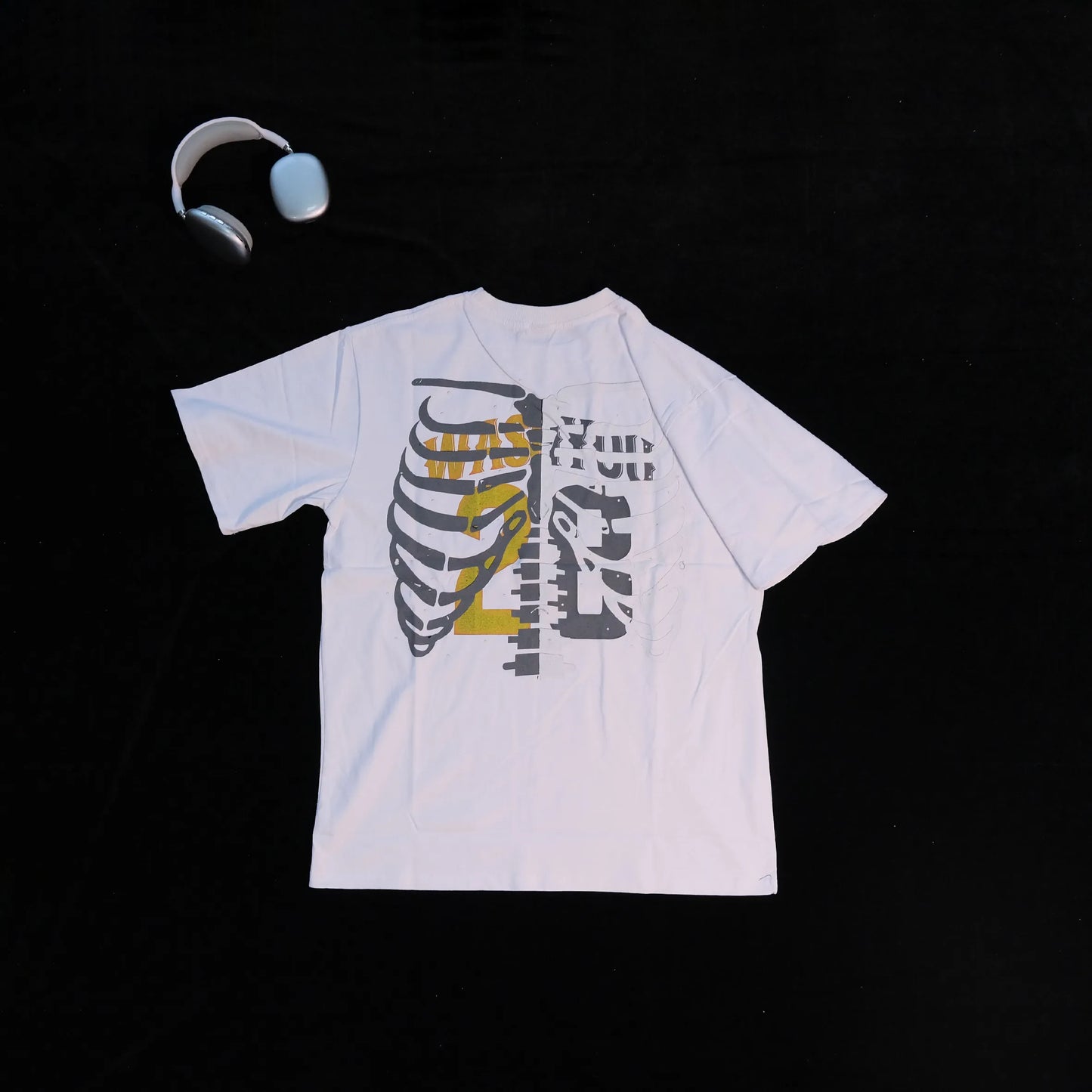 DX37 - T-shirt en coton pur à impression double face