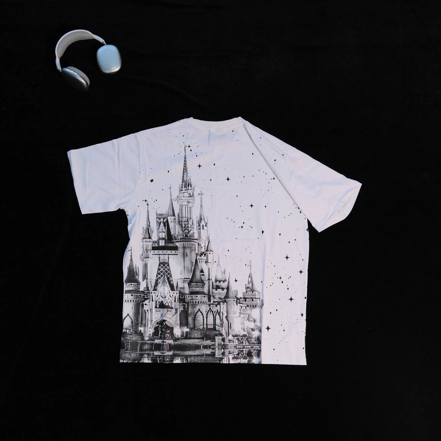 DX38 - T-shirt en coton pur à impression double face
