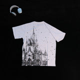 DX38 - T-shirt en coton pur à impression double face