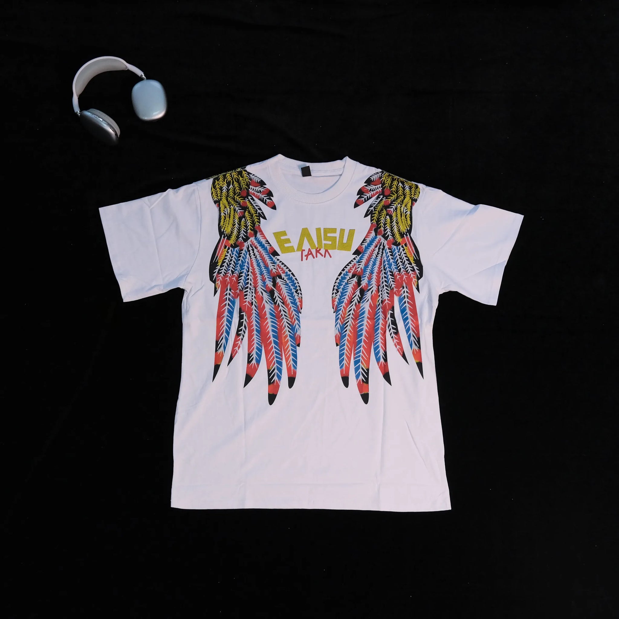 DX39 - T-shirt en coton pur à impression double face