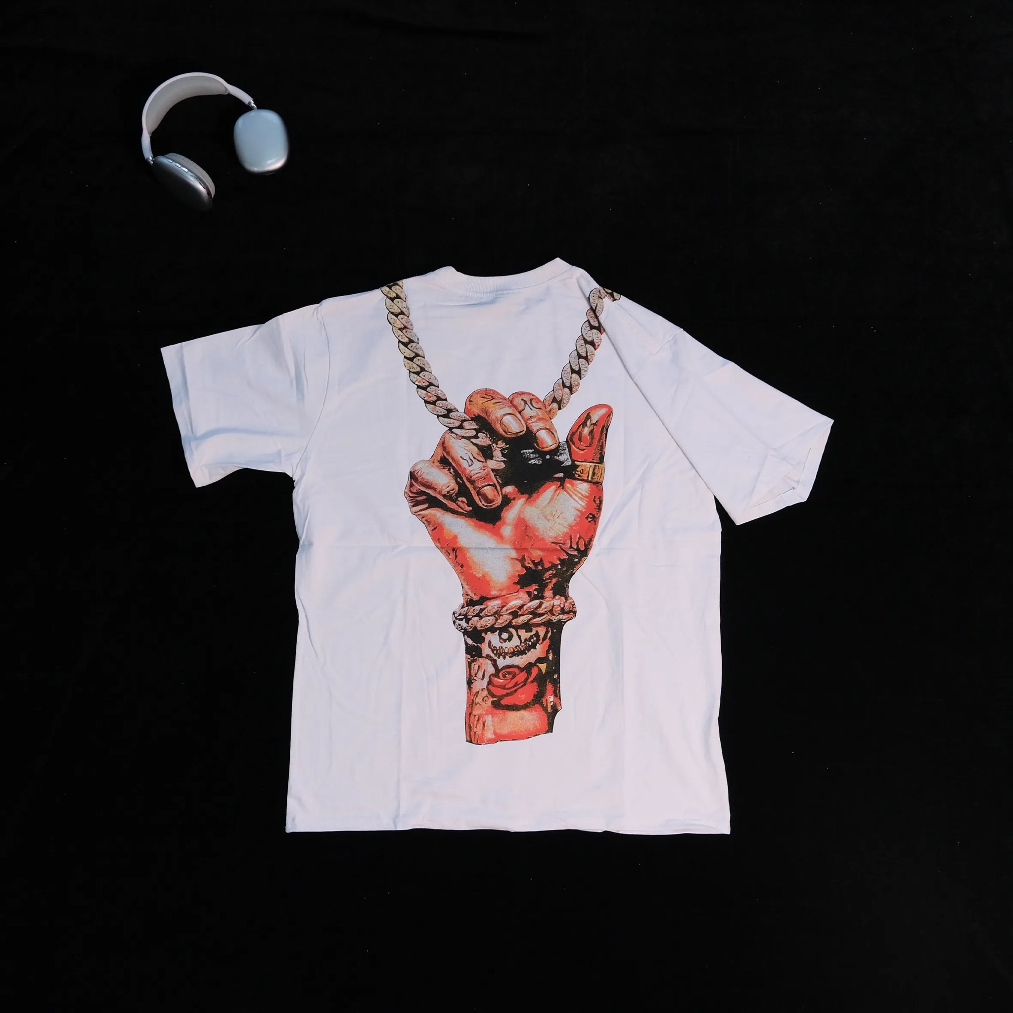 DX40 - T-shirt en coton pur à impression double face