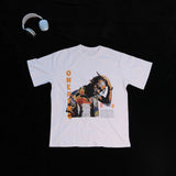 DX41 - T-shirt en coton pur à impression double face