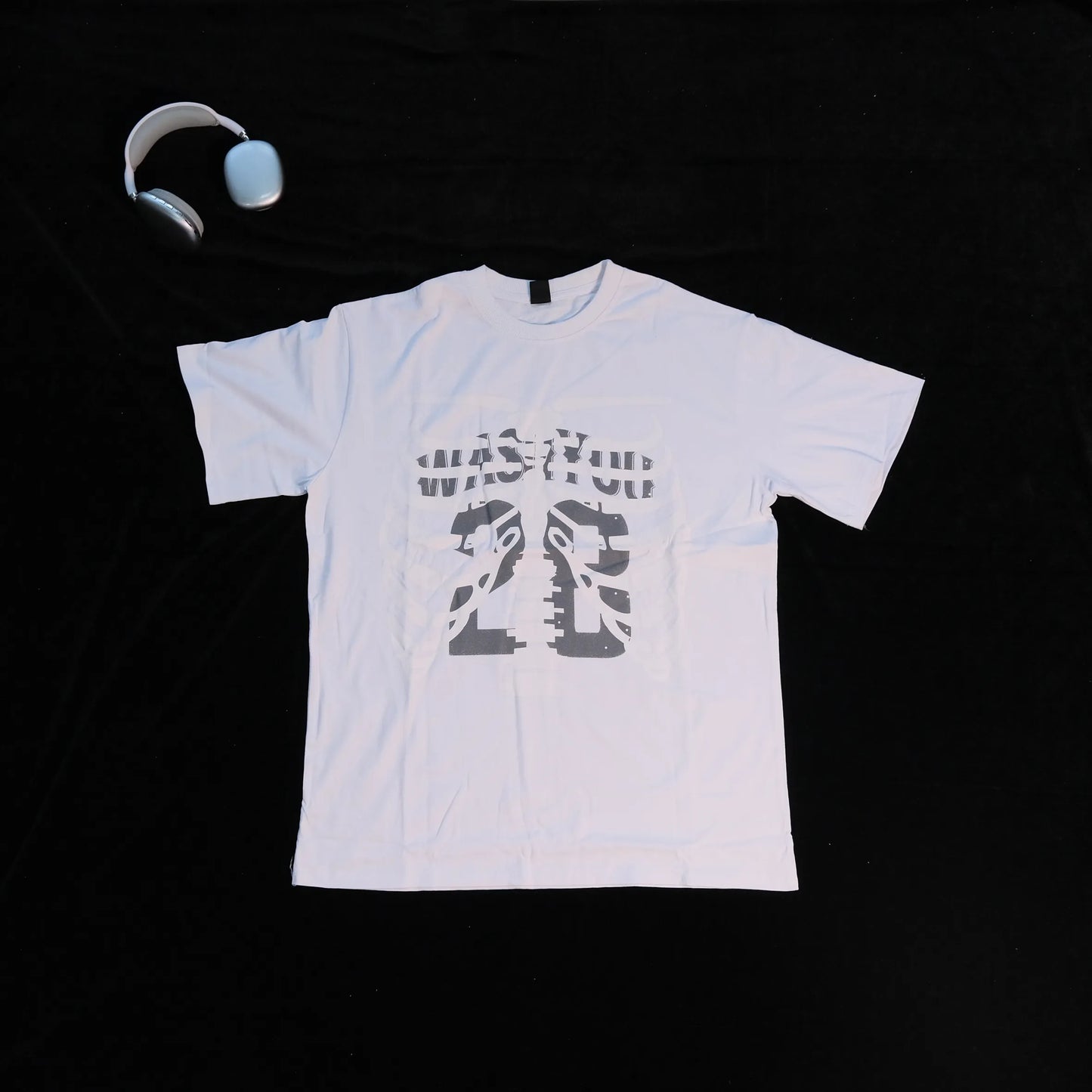DX42 - T-shirt en coton pur à impression double face