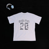 DX42 - T-shirt en coton pur à impression double face