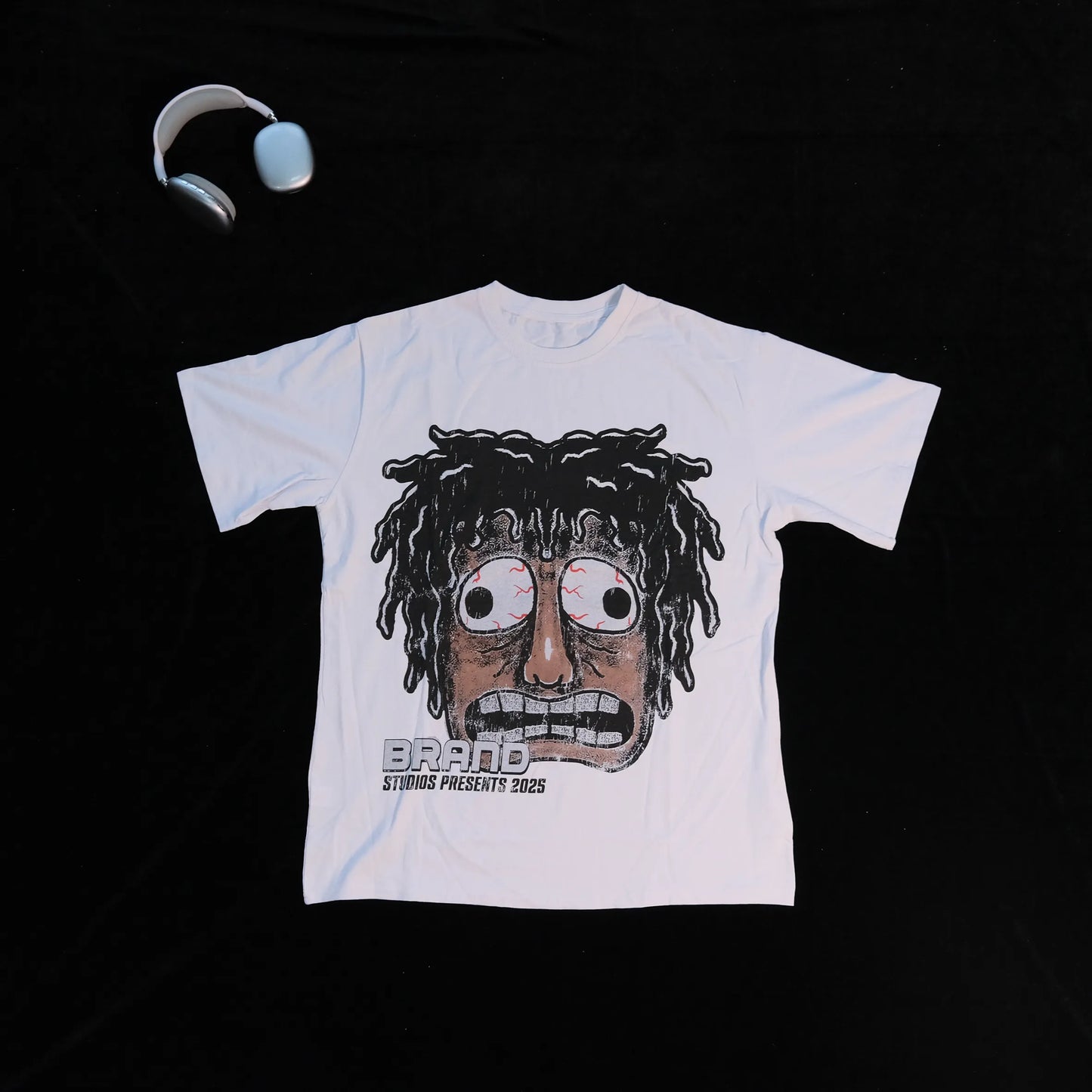 DX43 - T-shirt en coton pur à impression double face