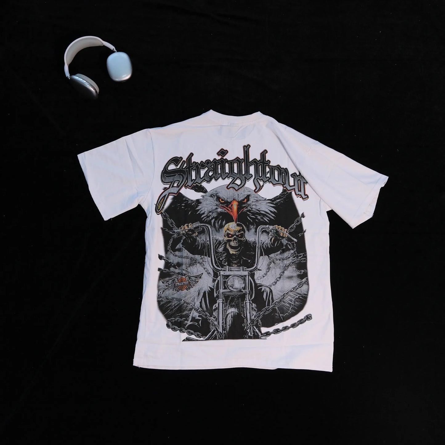 DX44 - T-shirt en coton pur à impression double face