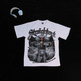 DX44 - T-shirt en coton pur à impression double face