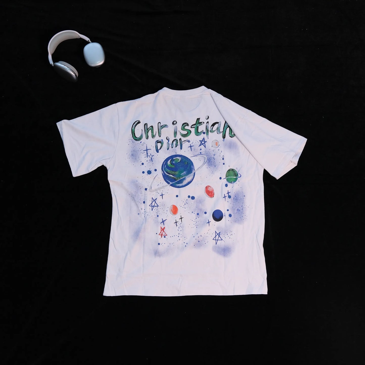 DX45 - T-shirt en coton pur à impression double face