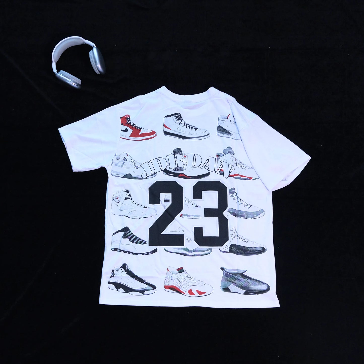 DX08 - T-shirt en coton pur à impression double face