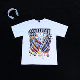 DX09 - T-shirt en coton pur à impression double face