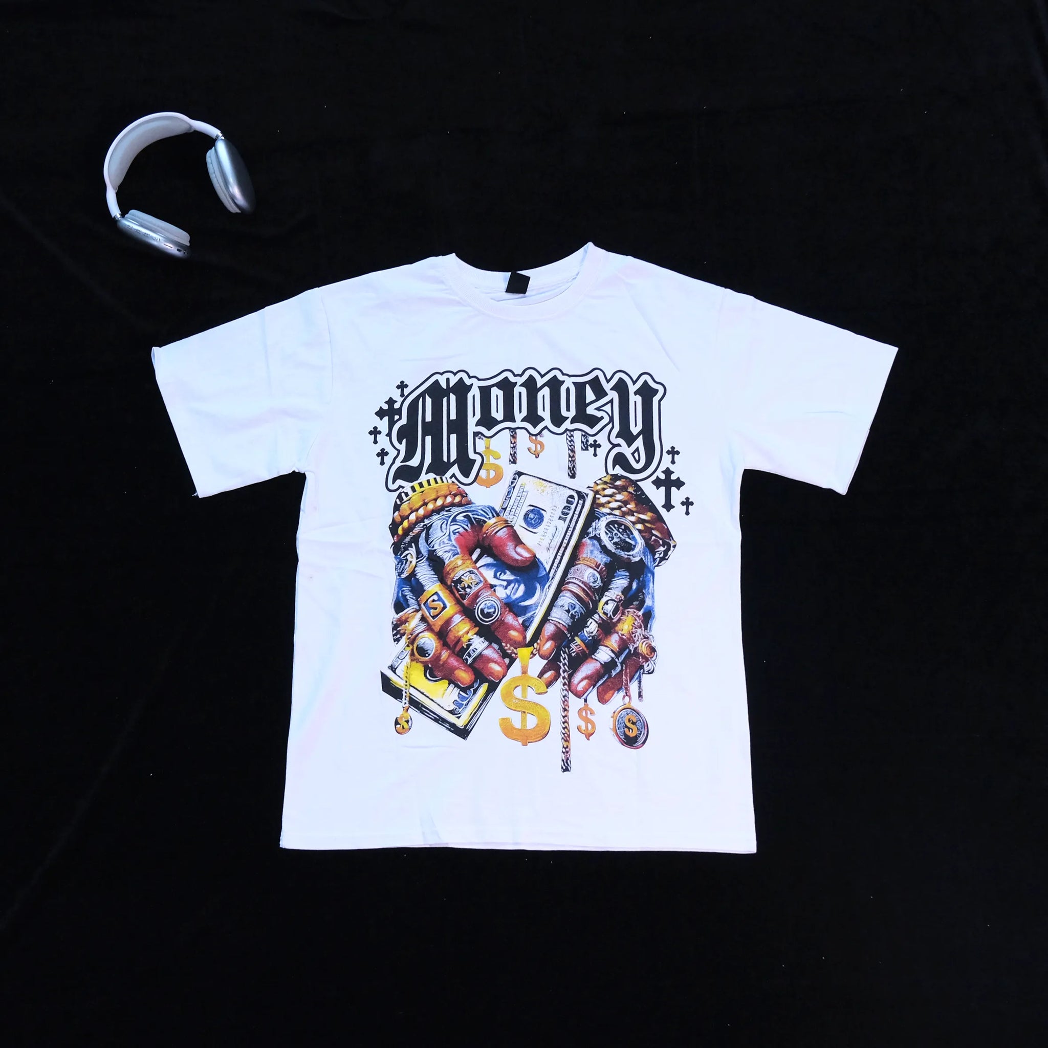 DX09 - T-shirt en coton pur à impression double face