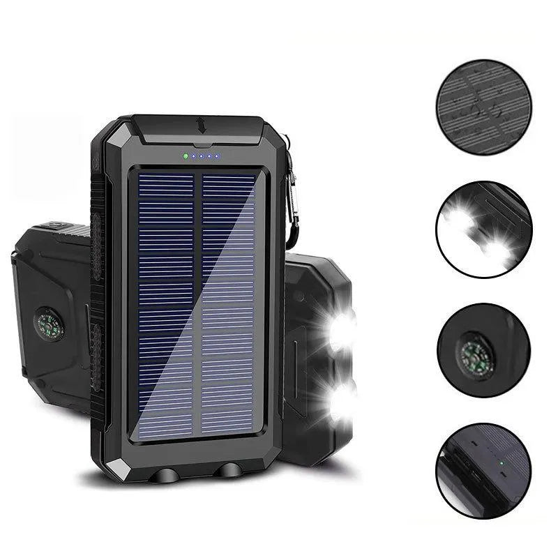 Outdoor Waterproof Solar Power Bank