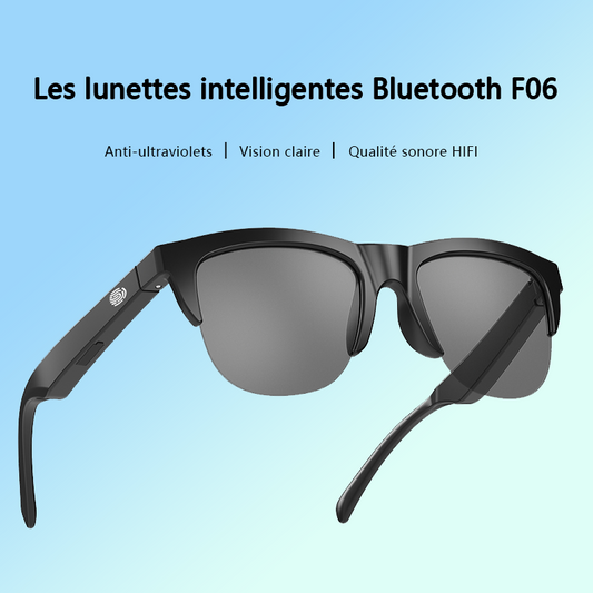 F06 Smart Glasses Open Ear Bluetooth Sunglasses for Men Women